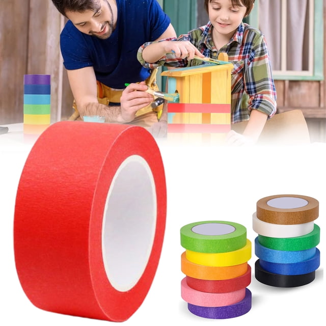 Hot-selling colored masking tape, Masking Tape for Painting Decorating DIY Projects