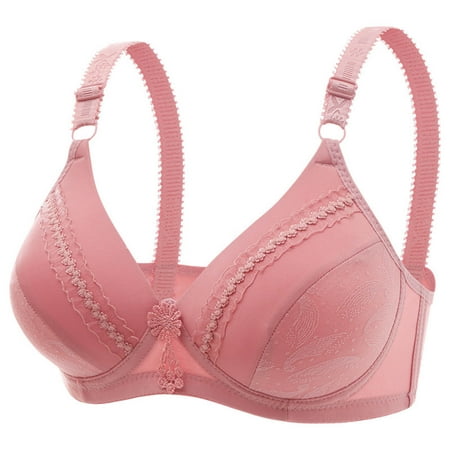 Mrasaso Fall Savings! Built in Bra Tank Tops for Women Women Nylon Wear Women s Ventilated Wireless Bra Soft & Breathable Design for Comfort(1pc Bra) Pink|XL