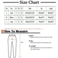 thumbnail image 3 of Idoravan Women's Plus Size Pants Clearance Womens Street Style Fashion Design Sense Multi Pocket Overalls Drawstring Elastic Low Waist Sports Pants, 3 of 8