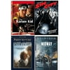 Assorted 4 Pack DVD Bundle: The Karate Kid, Sin City, Atonement, Midway