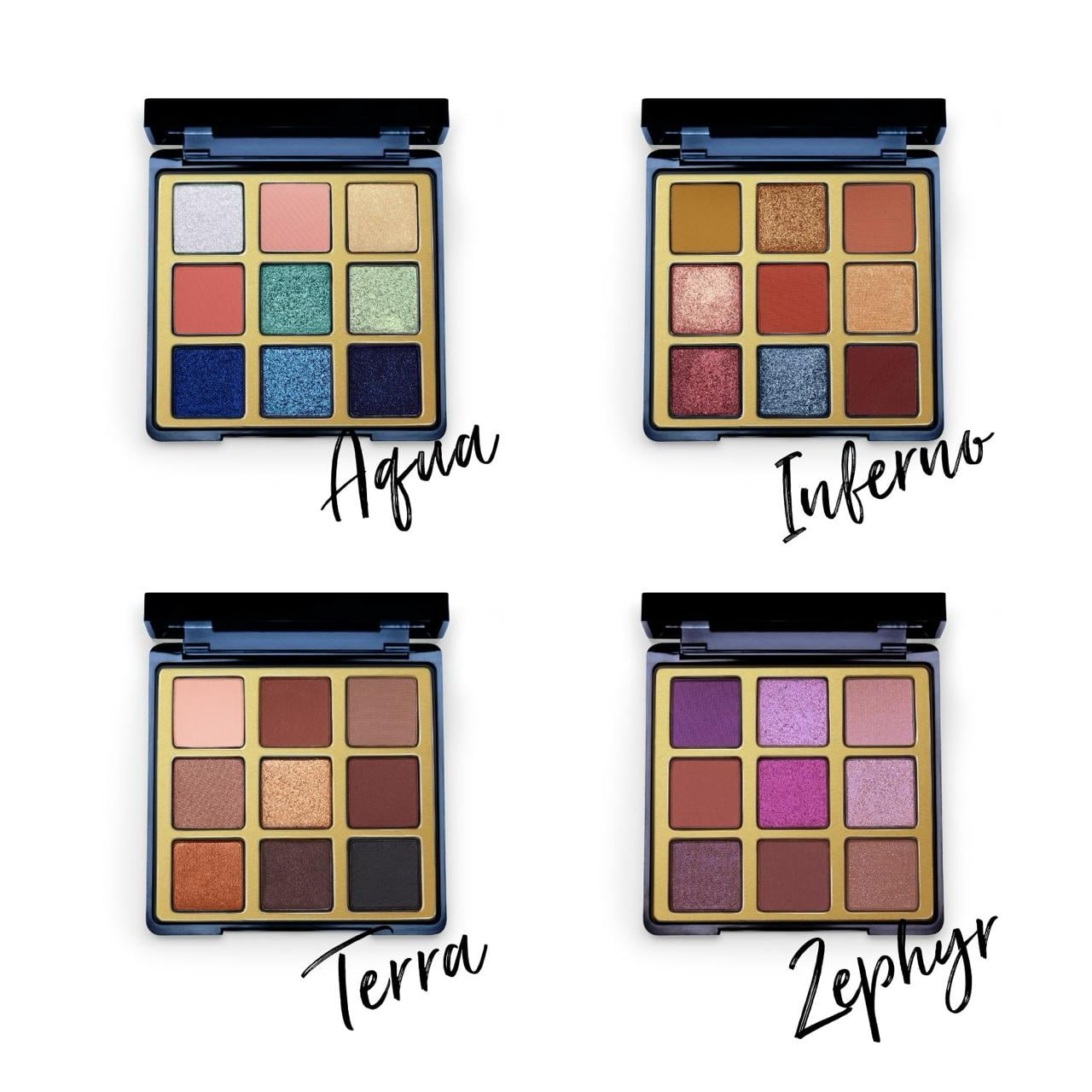 Eleman Terra warm Eyeshadow Palette - Ultra Rich Pigmented Matte, Metallic, Shimmer And Satin Shades - Vegan And Cruelty-Free Ingredients