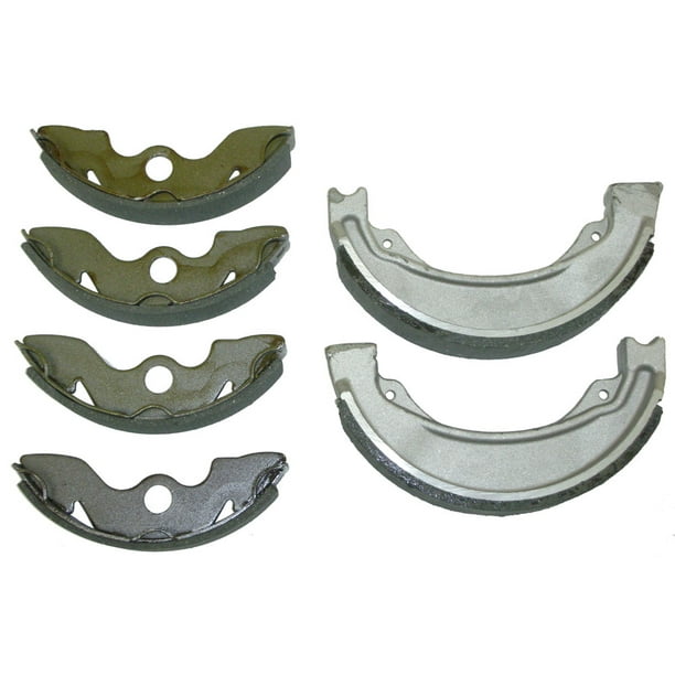 Factory Spec, Front & Rear Brake Shoes for 19972014 Honda Recon 250