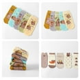 thumbnail image 4 of RYUJNDK Women None Show Socks Cotton Low Cut Socks Ankle Socks Funny Novelty Socks Cartoon Animal Socks Fashion Short Socks, 4 of 19