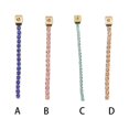thumbnail image 4 of Guardurnaity Pendiente de cadena larga pendiente de cristal brillante fabricación de joyería DIY para artesano profesional casero Ropa, zapatos y accesorios Miscelánea Azul oscuro, 4 of 6