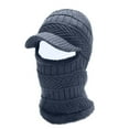thumbnail image 1 of Gorro de punto para pasamontañas de invierno, cálido, para ciclismo, esquí, tamaño universal, resistente al viento, para clima frío, 1 of 5