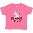 thumbnail image 3 of Inktastic My Nonna Loves Me Unicorn Girls Baby T-Shirt, 3 of 5