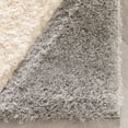 thumbnail image 4 of Well Woven Lolly Mika Retro Zig-Zag Pattern Yellow Grey 3'11" x 5'3" 3D Texture Shag Area Rug, 4 of 7