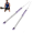 purple, variant on 2026 New Adjustable Ropeless Battle Ropes, Adjustable Resistance, Physical training fitness equipment arm strength battle rope, for Strength & Conditioning with Storage Bag & Anti-Slip Wrist Rope