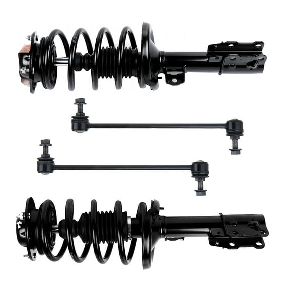 SCITOO Front Strut Spring Assembly Stabilizer Bar Link Kit Fit for 2004 2005 2006 2007 2008 2009 2010 2011 2012 for Chevrolet Malibu 2005 2006 2007 2008 2009 2010 for Pontiac G6