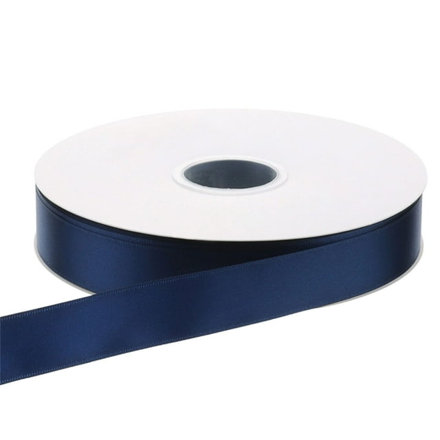 Uklsqma Polyester Satin Ribbon 2.5Cm Width 80M Length Solid Color Durable Gift Wrapping Ribbon Webbing for Bouquets Cake Boxes Floral Decorations and Craft Projects