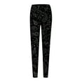 thumbnail image 6 of Outfmvch Women's Leggings Holiday Pants for Women Workout Leggings for Women Womens Pants Casual Fluffy Tights Leggings for Women Fleece Lined Pants Women Black L, 6 of 6