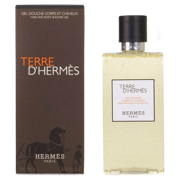 Gel de ducha Hermes Terre d'Hermes para hombre cabello y cuerpo 200 ml