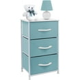 thumbnail image 4 of Sorbus 3 Drawer Nightstand Chest End-Table Dresser - Aqua, 4 of 9