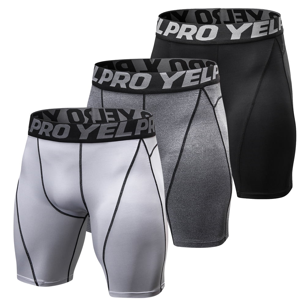 Shorts De Compression Pour Hommes Slips Collants Pour La Peau Couche De