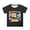 1-Black50, variant on Toddler Girl T Shirt Pre-K First Day of School Watch Out Pre-K Here I Come Short Sleeve T-Shirt