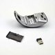 thumbnail image 5 of Injueey Ratón plegable inalámbrico 2,4G, ratones inalámbricos, receptores plegables USB, juegos, ordenador, portátil, accesorio Juegos de teclado y mouse para computadora gris, 5 of 6