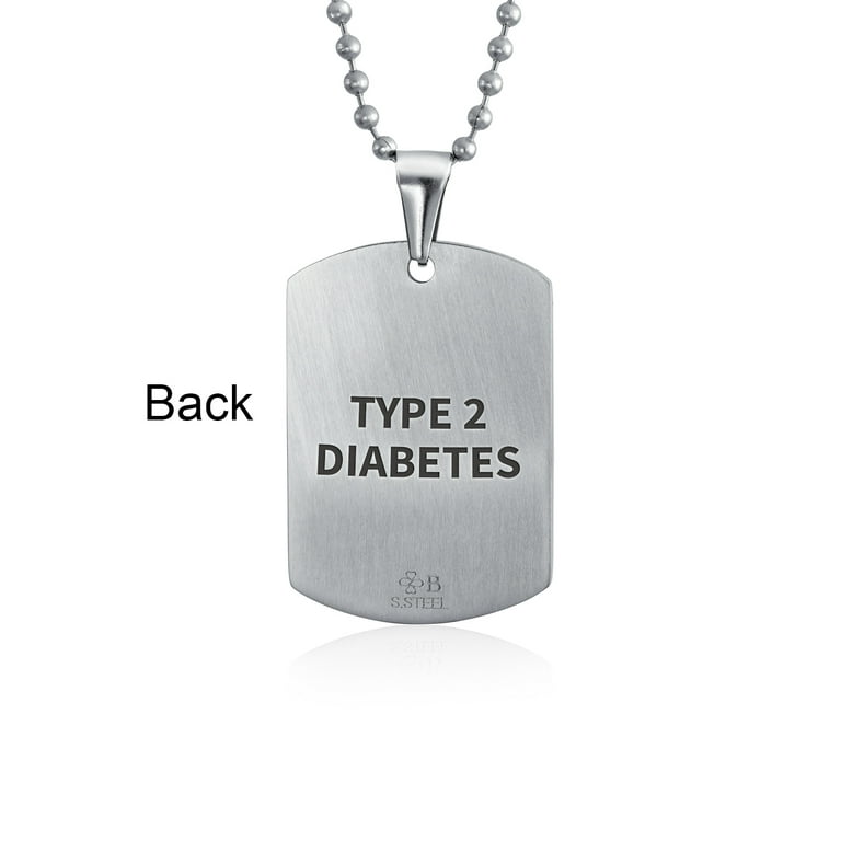 Dog top tag diabetes