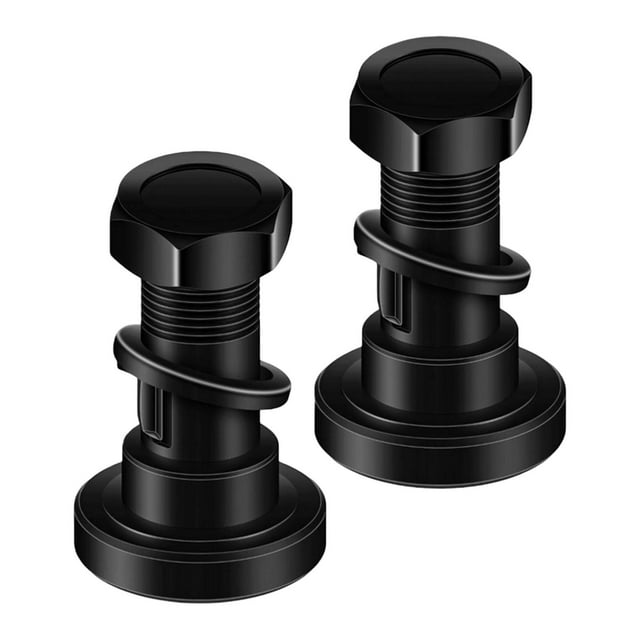 Kit de 2 pernos para rotatorio 802-263C 802-277C, accesorio resistente al desgaste, diámetro de rosca de 1-1/8", con tuercas y seguro