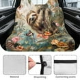 thumbnail image 6 of Xoenoiee Sloth Butterfly Flower Print Dog Car Seat Cover Non-Slip Back Bench Protector for SUV Car Truck, Waterproof Back Seat Covers Sweat-Absorbent Auto Interior Accessories, 6 of 7