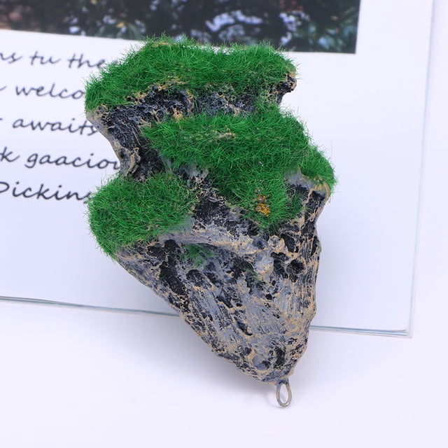 BESTYASH 1Ud Adorno Artificial Piedra De Color Para De Acuario