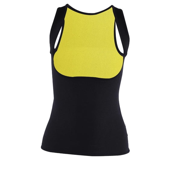 Faja moldeadora de cuerpo de neopreno para mujer, chaleco adelgazante, corsé de entrenamiento de cintura térmica (L)