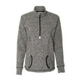 thumbnail image 2 of J. America Women's Cosmic Fleece Quarter-Zip Pullover, 2 of 3