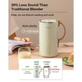 thumbnail image 5 of MOKKOM Máquina automática para hacer leche de nueces, 20 oz para hacer leche de soja, bebidas caseras de almendras, avena, coco, soja o leche a base de plantas, bebidas sin lácteos, leche de almendras, 5 of 5