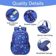 thumbnail image 3 of Mochila CLUCI Kids Blue Car para niños y niñas de 6 a 12 años, 3 of 8