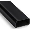 thumbnail image 1 of Cord Hider Wall for One Cord in Cord Covers for Wires on Wall Easy Install Cable Cover Wall Cable Raceway Hide Cords Cable Hider Cord Management Wall x Lin W.in H.in, 1 of 7
