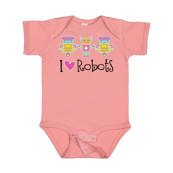 Inktastic Robot Lover Robotics Girls Baby Bodysuit