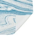 thumbnail image 6 of Creative Products Blue Marble Shower Curtain, 6 of 7