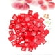 thumbnail image 3 of Letter Alphabet Puzzle Wood Chips for Literacy 100Pcs Red Natural Wooden Blocks, 3 of 3