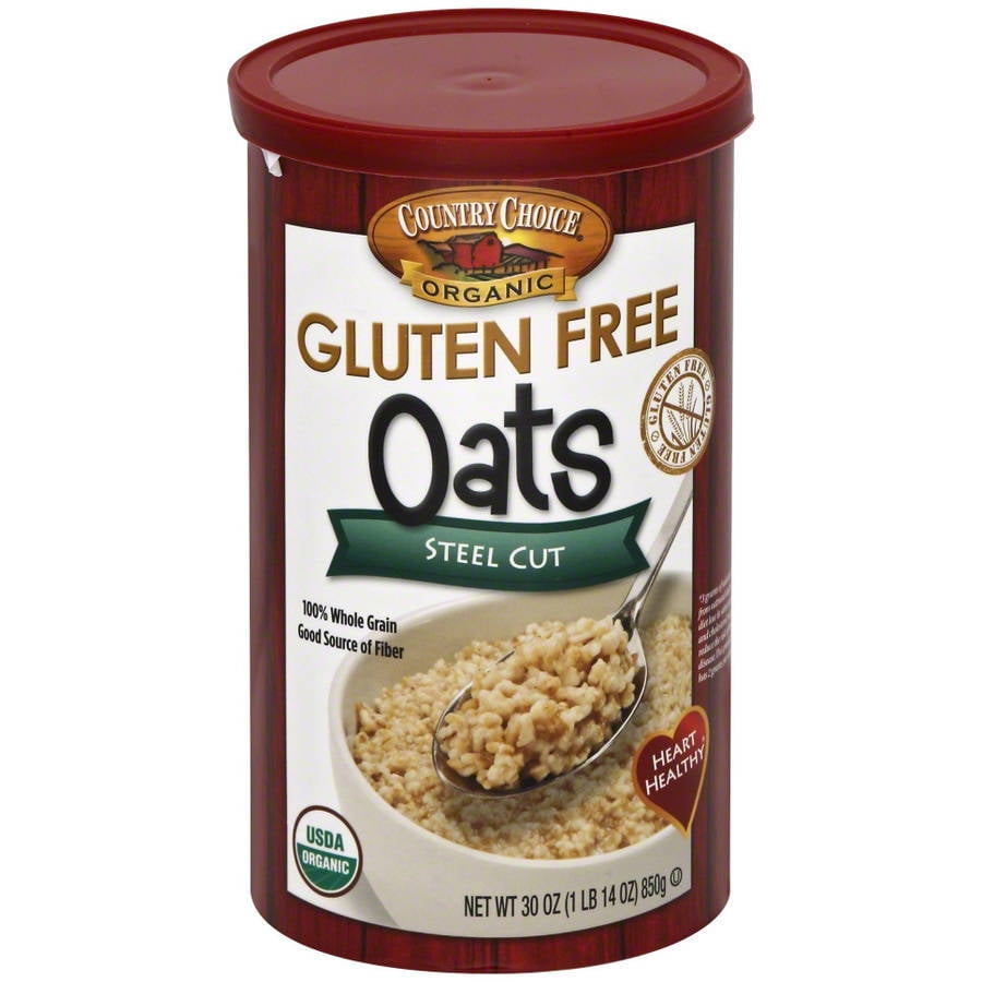 Country Choice Gluten Free Steel Cut Organic Oats, 30 oz, (Pack of 6