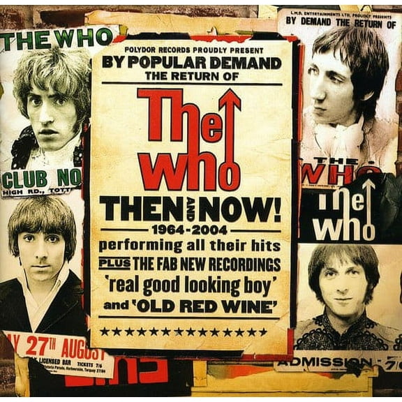 The Who - Then & Now - Music & Performance - CD