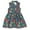 Blue / little mermaid, variant on Disney Minnie Mouse Floral Toddler Girls Chambray Skater Dress Flowers 2T