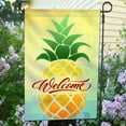 thumbnail image 4 of Anley Double Sided Summer Garden Flag - Cartoon Pineapple Welcome Garden Flags 18 x 12.5 Inch, 4 of 7