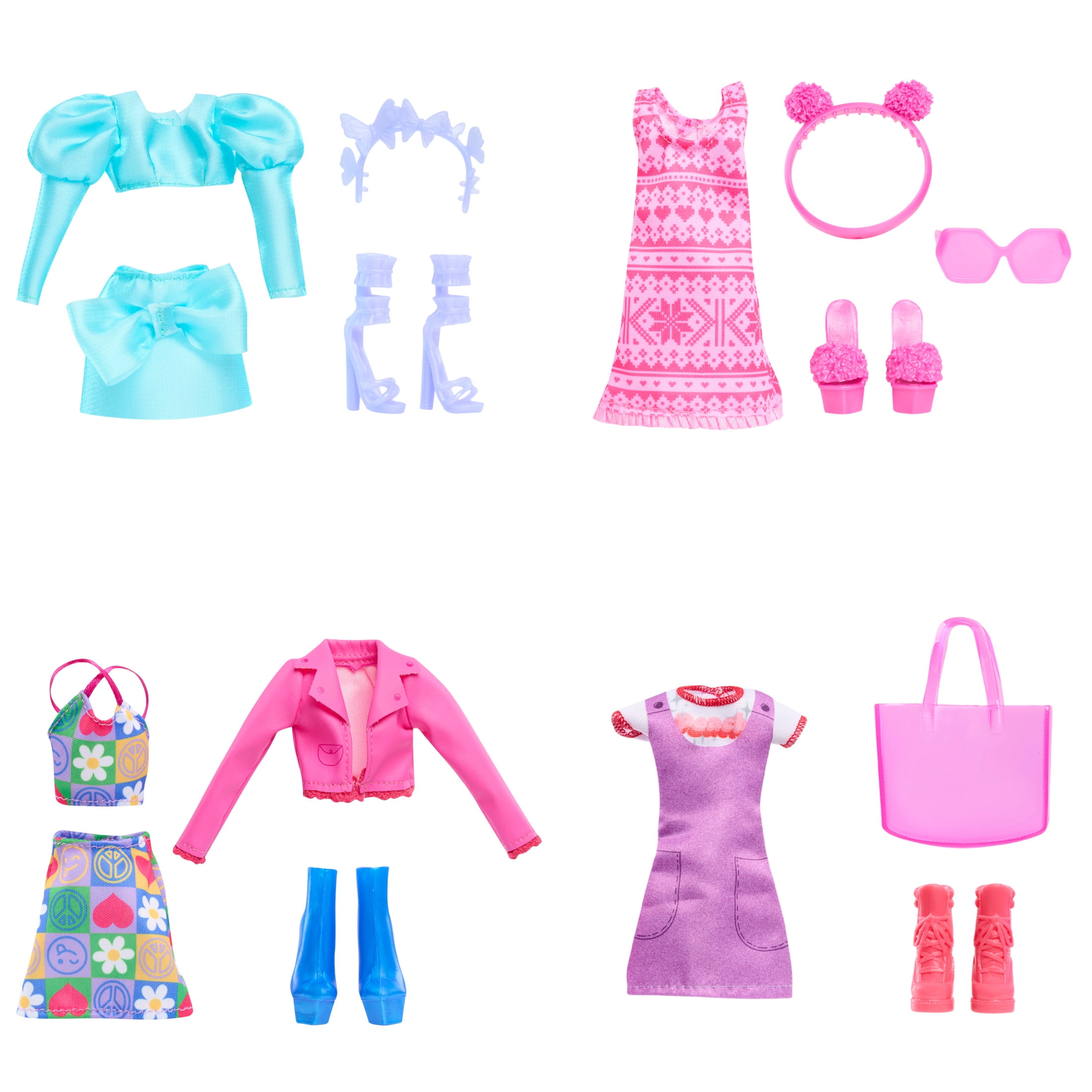 Hairmazing Fashion Outfits and Accessories Assortment, 11.75-in Doll, Each Sold Separately, Age 3 up