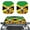 Cow Jamaican Flag, variant on Yuyamidu Eagle Car Window Sun Shades Front Windshield Cover 2 Pack USA Flag Car Front Window Shades for SUV Van Truck Sun Shade Portable Windshield Cover