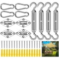 thumbnail image 1 of Shade Sail Fixing Kit,44Pcs Shade Sail Fixing Fixing Kit,304 Stainless Steel Hardware Fixing Accessories Kit, 1 of 5