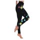 thumbnail image 3 of Gibobby Leggings Vinipiel Mujer Pantalones talla mujer pantalones más estampado casual cintura paraportiva alta yoga pantalones（Amarillo， S), 3 of 5