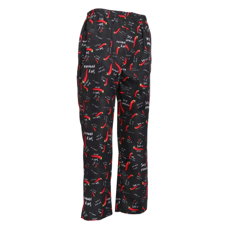 Chili pepper hotsell chef pants