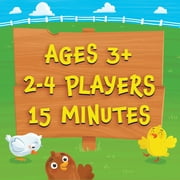 Peaceable Kingdom Count Your Chickens Cooperative Board Game for Preschoolers, Ages 3 and Up