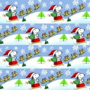 Peanuts Christmas Roll Wrap