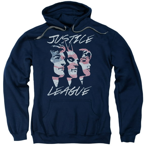 Jla - Justice For America - Pull-Over Hoodie - X-Large