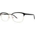 thumbnail image 1 of Cosmopolitan Tatum Matte Black/Shiny Rose Eyeglass Frame, 1 of 1