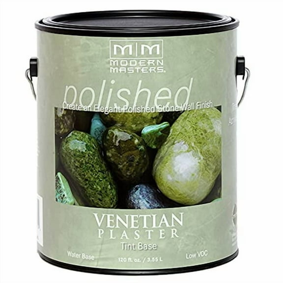 1 gal Modern Masters VP100 Tint Base Venetian Plaster Water-Based Acrylic Venetian Plaster