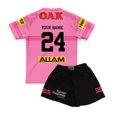 thumbnail image 3 of Camiseta de rugby de entrenamiento/local/visitante para niños Penrith Panthers 2024 (nombre y número personalizados), 3 of 5