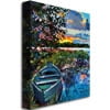 Trademark Art "Days End" Canvas Wall Art by David Lloyd Glover