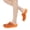 orange-red, variant on Women’s Rhinestone Clog Sandals, Sparkly Slip On Garden Shoes with Back Strap