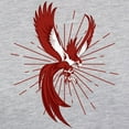 thumbnail image 3 of CafePress - Alpha Sigma Phi Phoenix Long Sleeve T Shirt - Womens Baseball Tee, 3 of 4